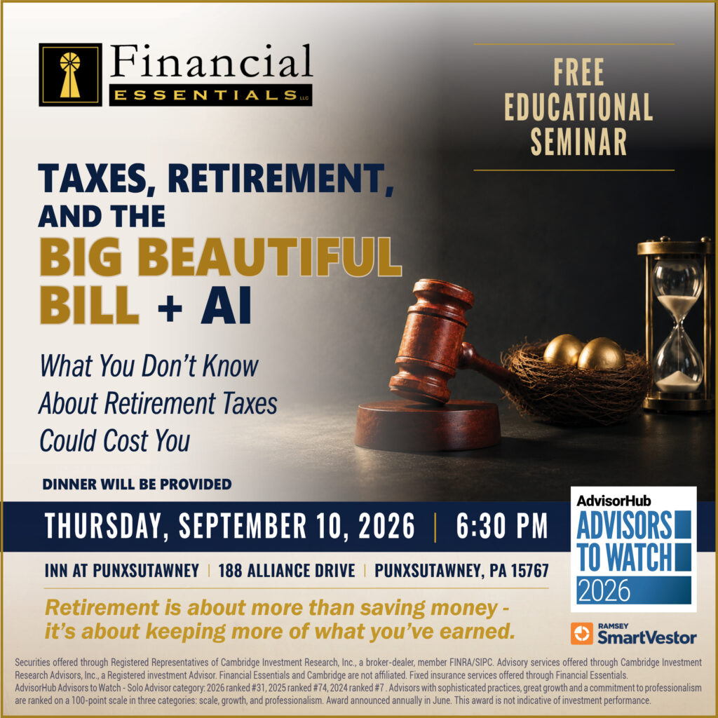 Taxes Retirement and the Big Beautiful Bill + AI