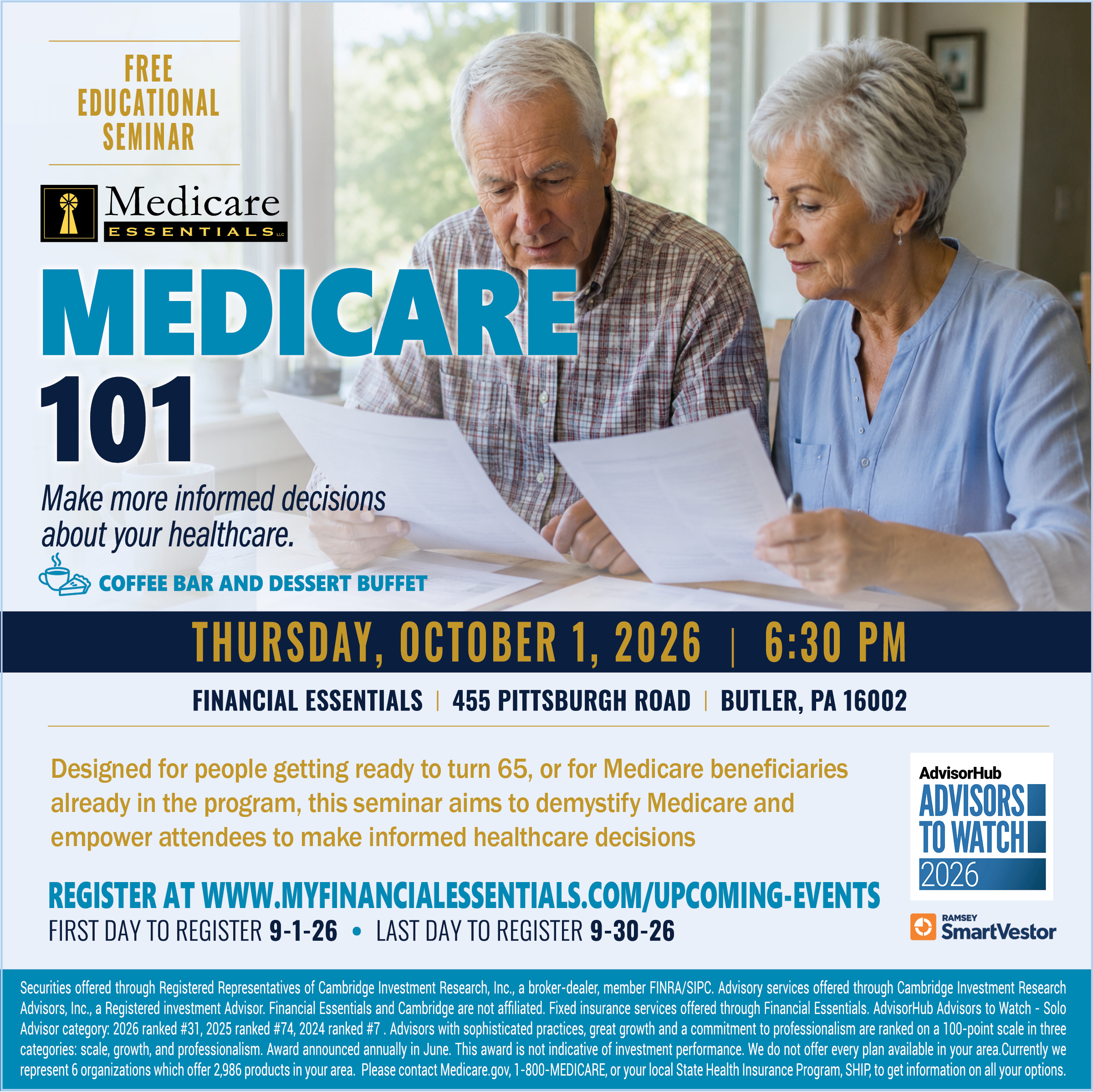 Medicare 101 Seminar